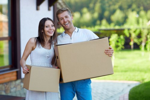 Business inventory stored safely using mobile storage in Preston