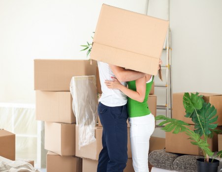 Seasonal items being moved into Preston storage