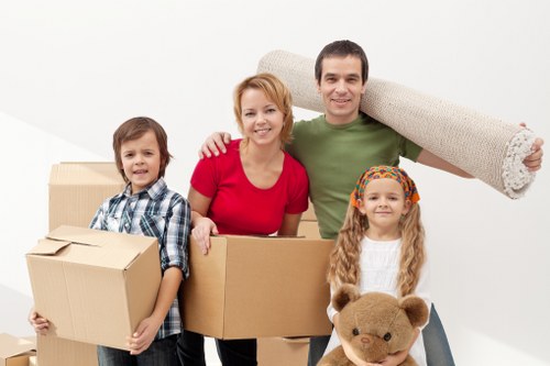 Office relocation team handling business removals in Preston