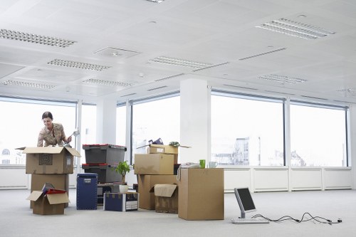 Team member investigating a storage customer concern